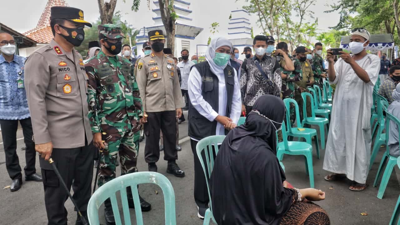 Gubernur Jatim Khofifah Indar Parawansa.