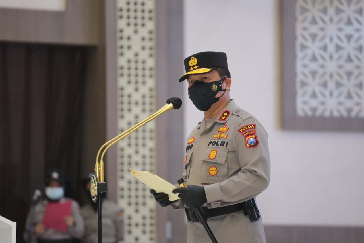 Kapolda) Jawa Timur Irjen Pol Dr. Nico Afinta.
