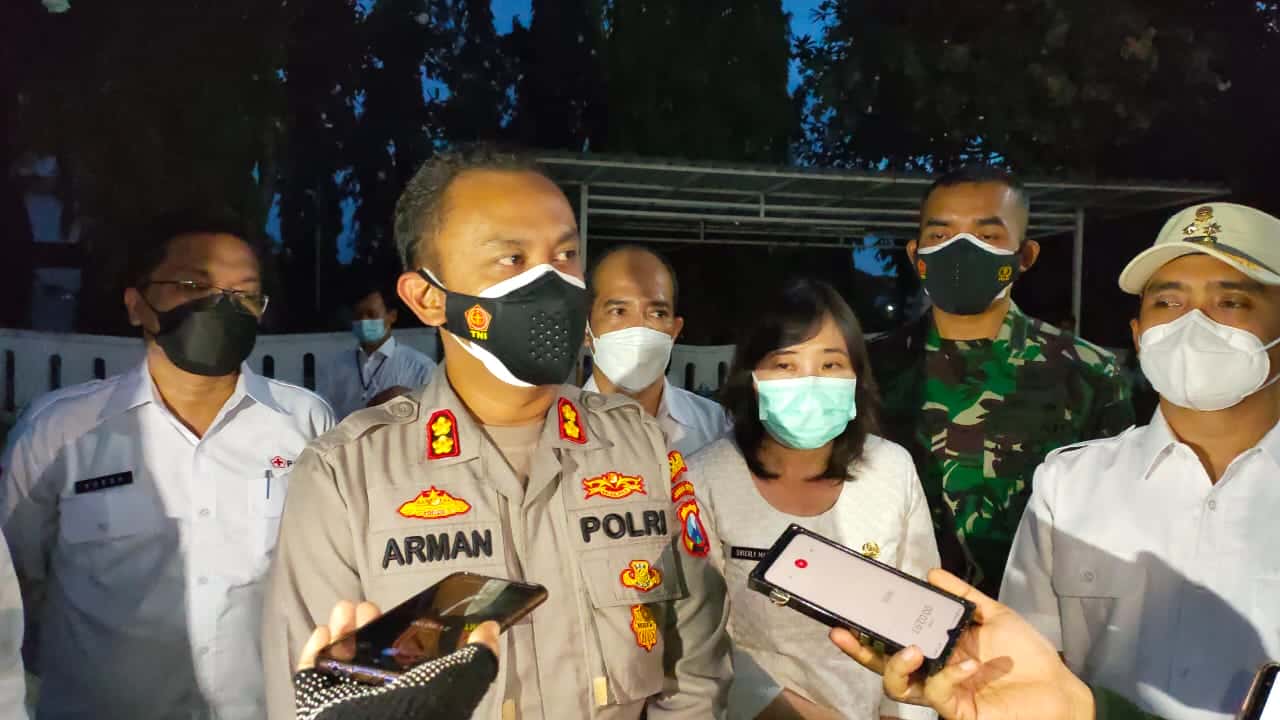 Kapolres Pasuruan Kota AKBP Arman. (foto by dedik).