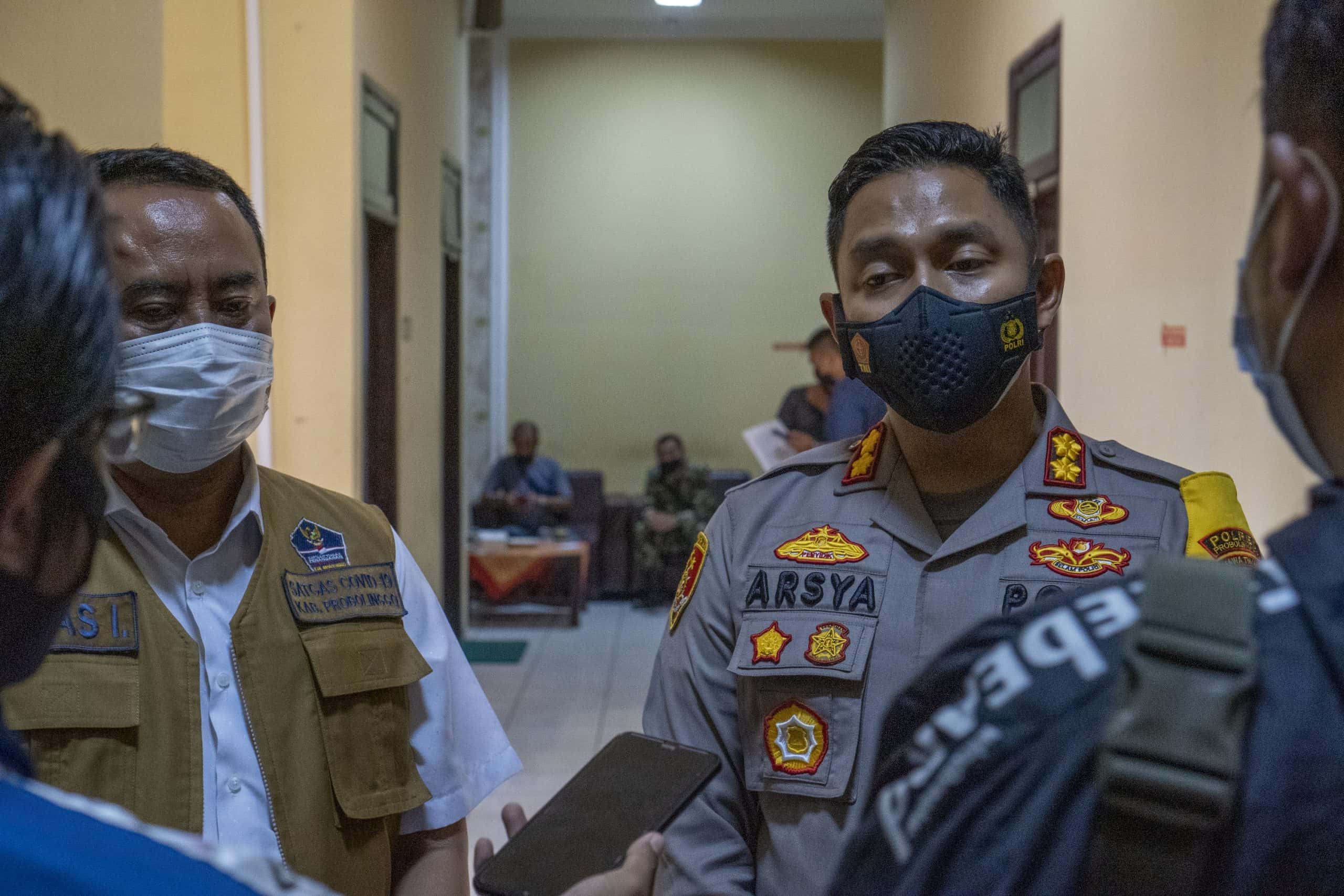 Kapolres Probolinggo AKBP Teuku Arsya Khadafi.