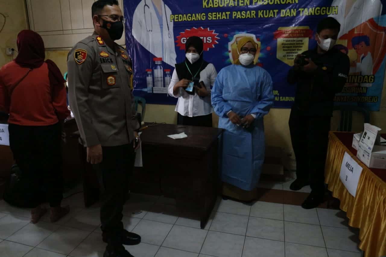 Kapolres Pasuruan AKBP Erick Fredinz, S.I.K., M.S.i.