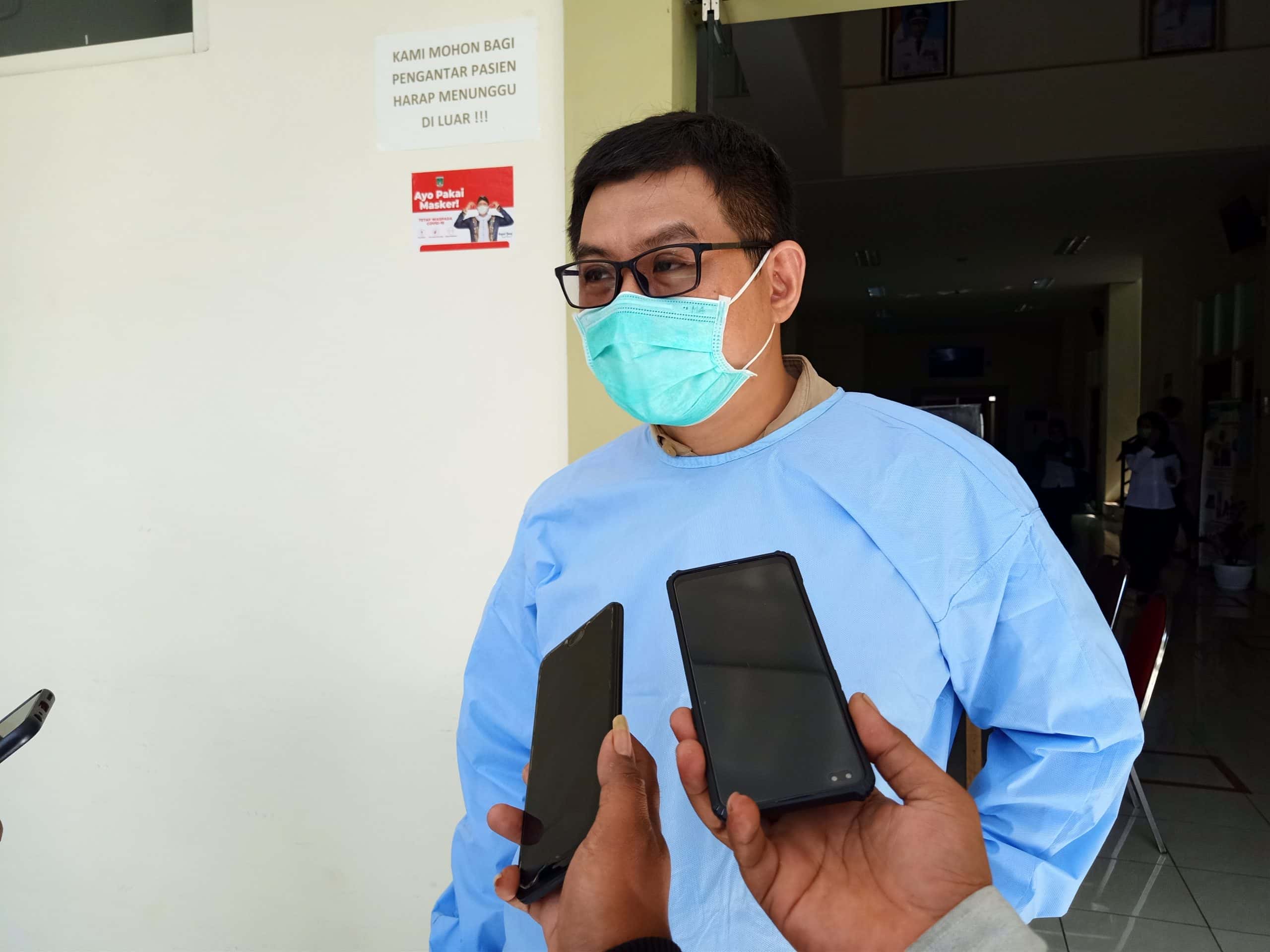 Kepala Puskesmas Wonorejo Dr Agus Tri Cahyono 