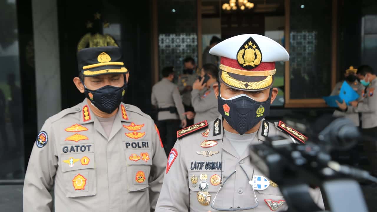 Dirlantas Polda Jatim, Kombes Pol Latif Usman.