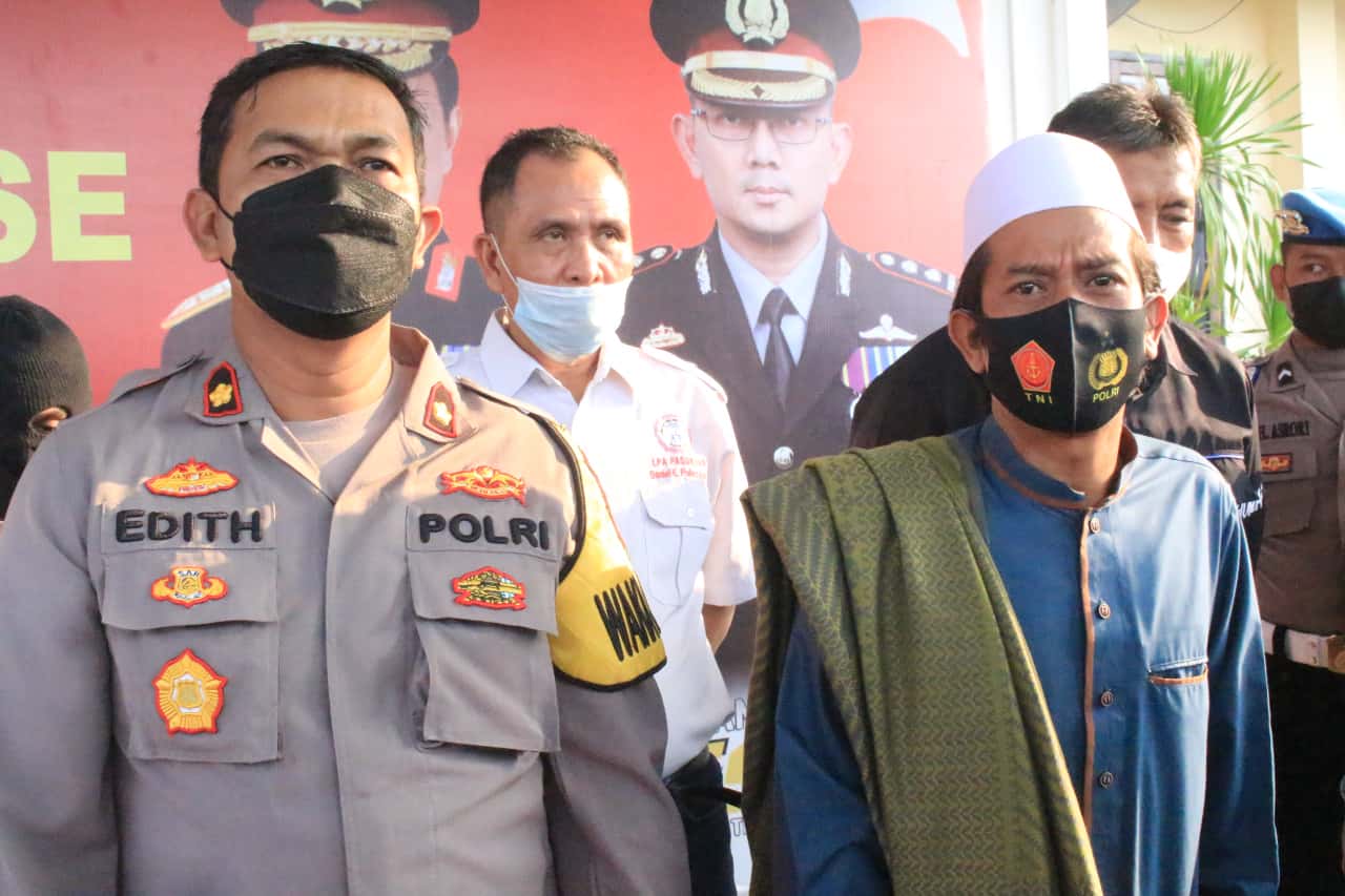 Waka Polres Pasuruan Kompol Edith Yuswo Widodo. S.I.K