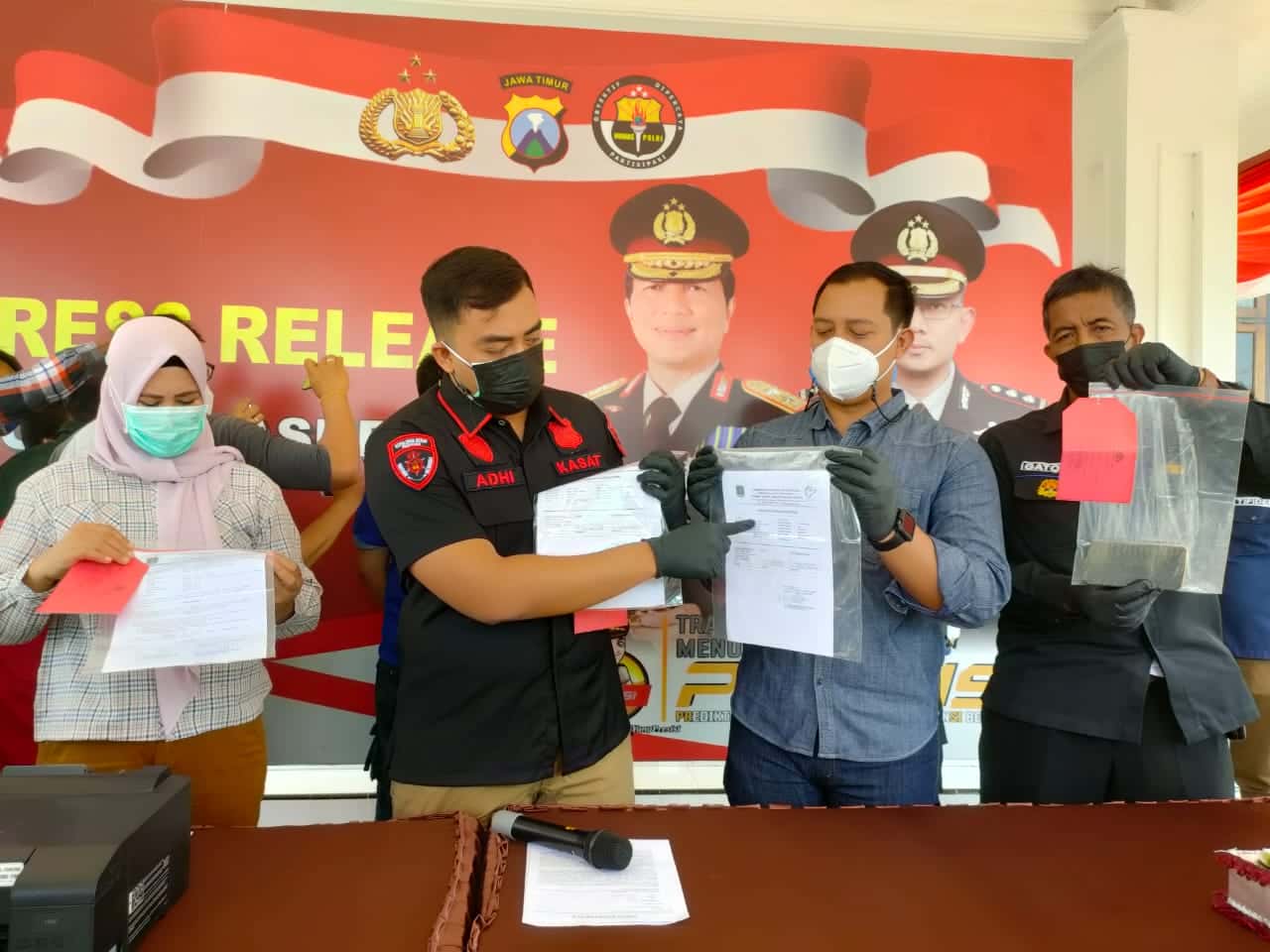 Kasat Reskrim Polres Pasuruan AKP Adhi Putranto
