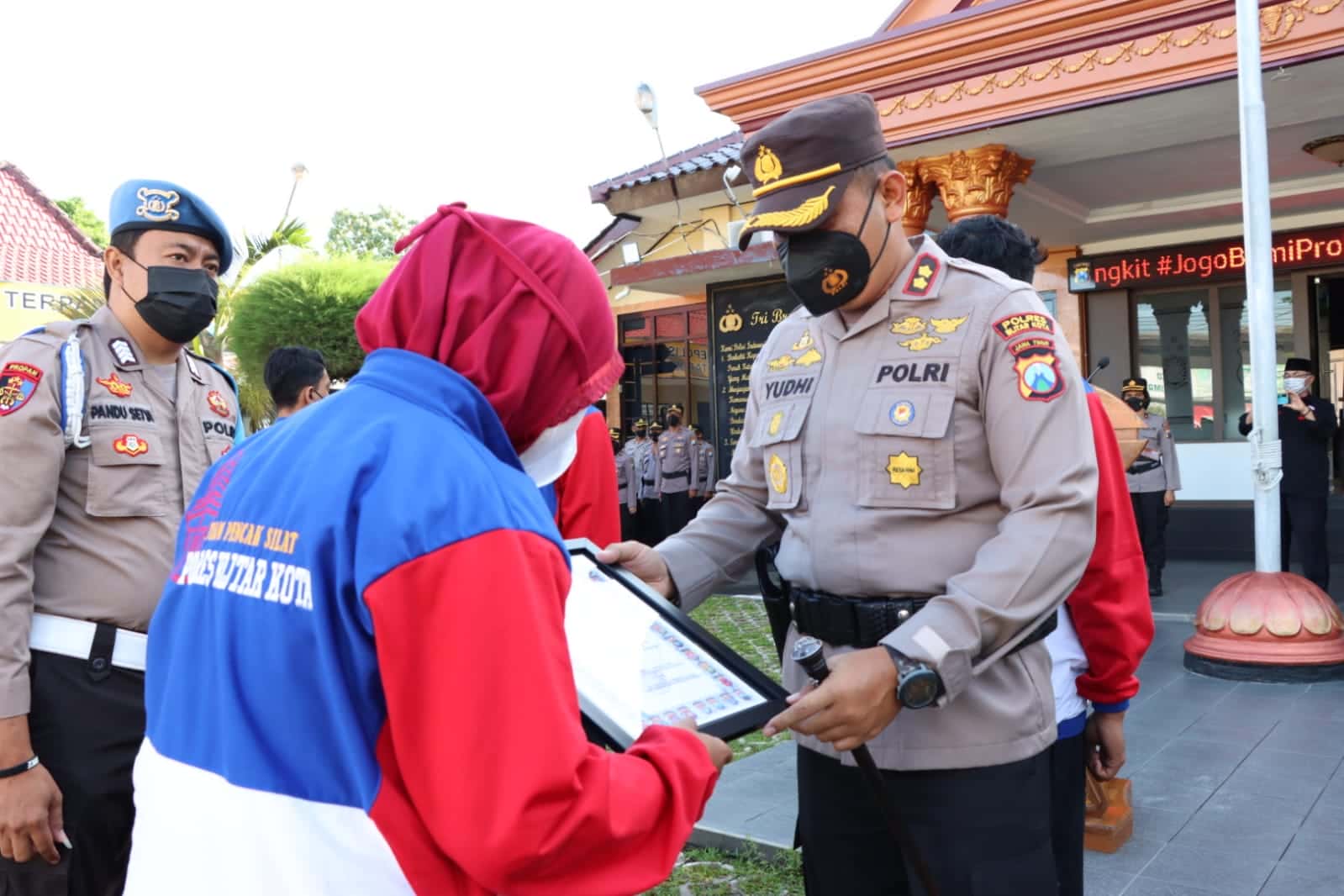 Kapolres Blitar Kota AKBP Dr Yudhi Hery Setiawan SIK MSi