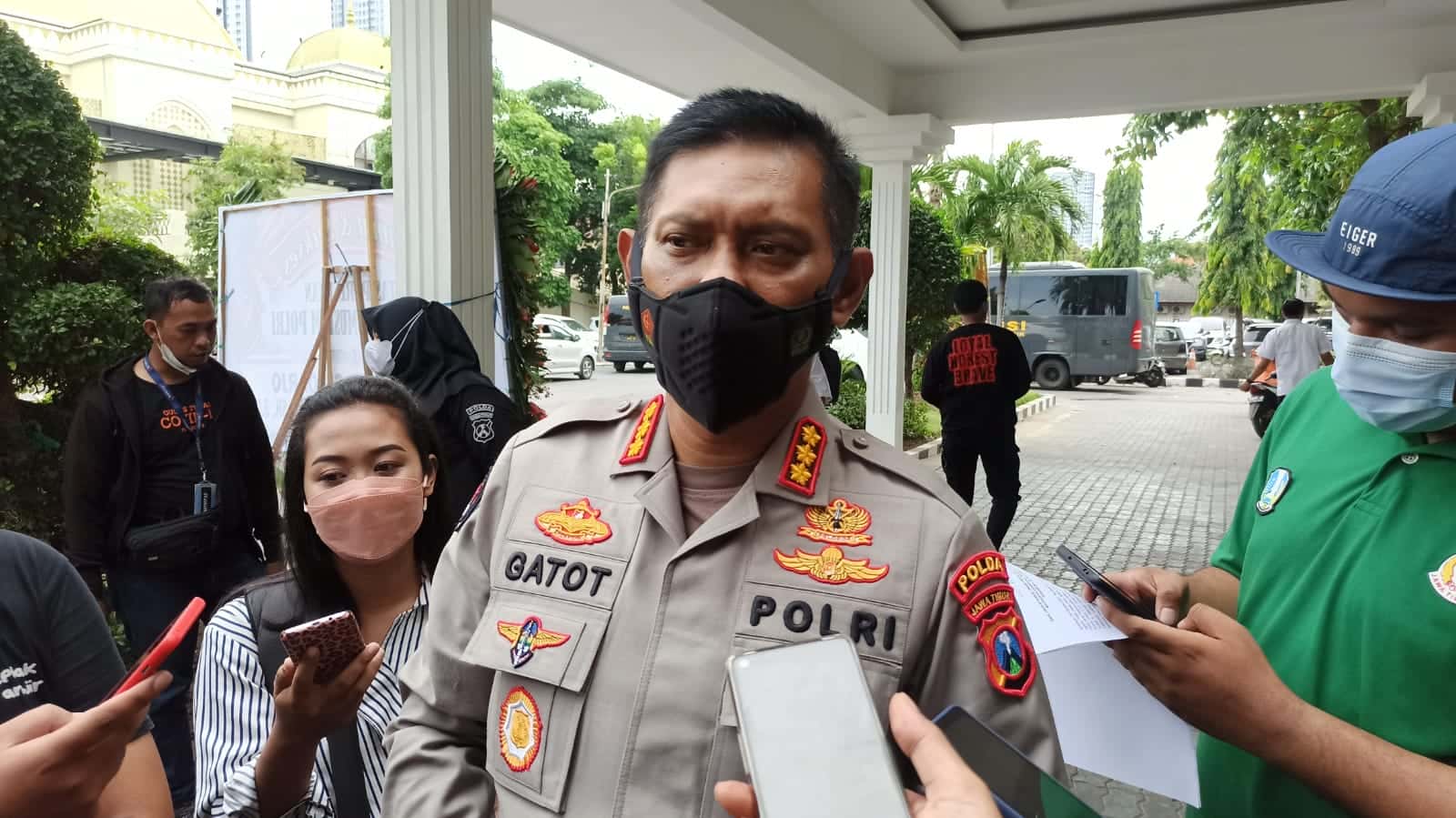 Kabid Humas Polda Jatim Kombes Pol Gatot Repli.