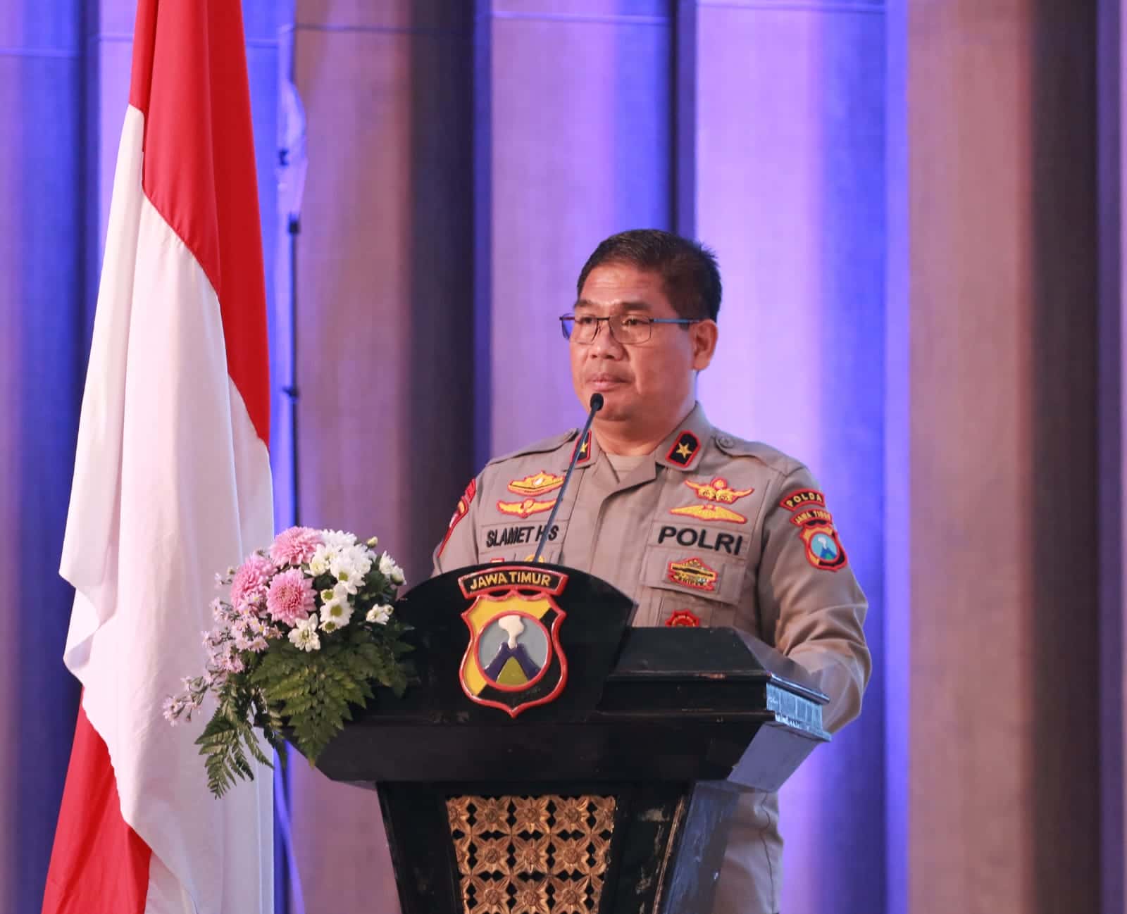 Waka Polda Jawa Timur, Brigjen Pol Slamet Hadi Supraptoyo
