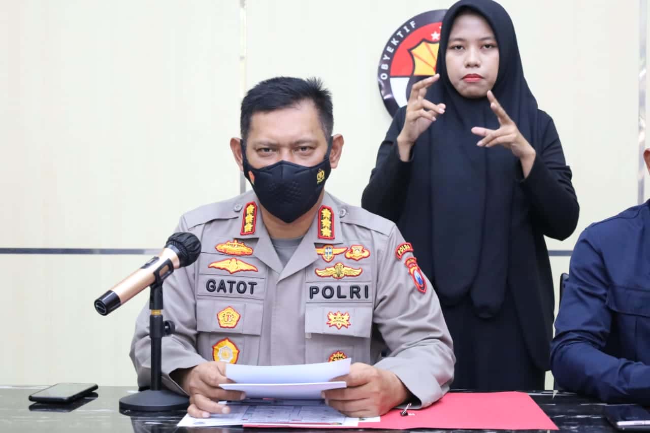 Kabid Humas Polda Jatim Kombes Pol Gatot Repli Handoko,