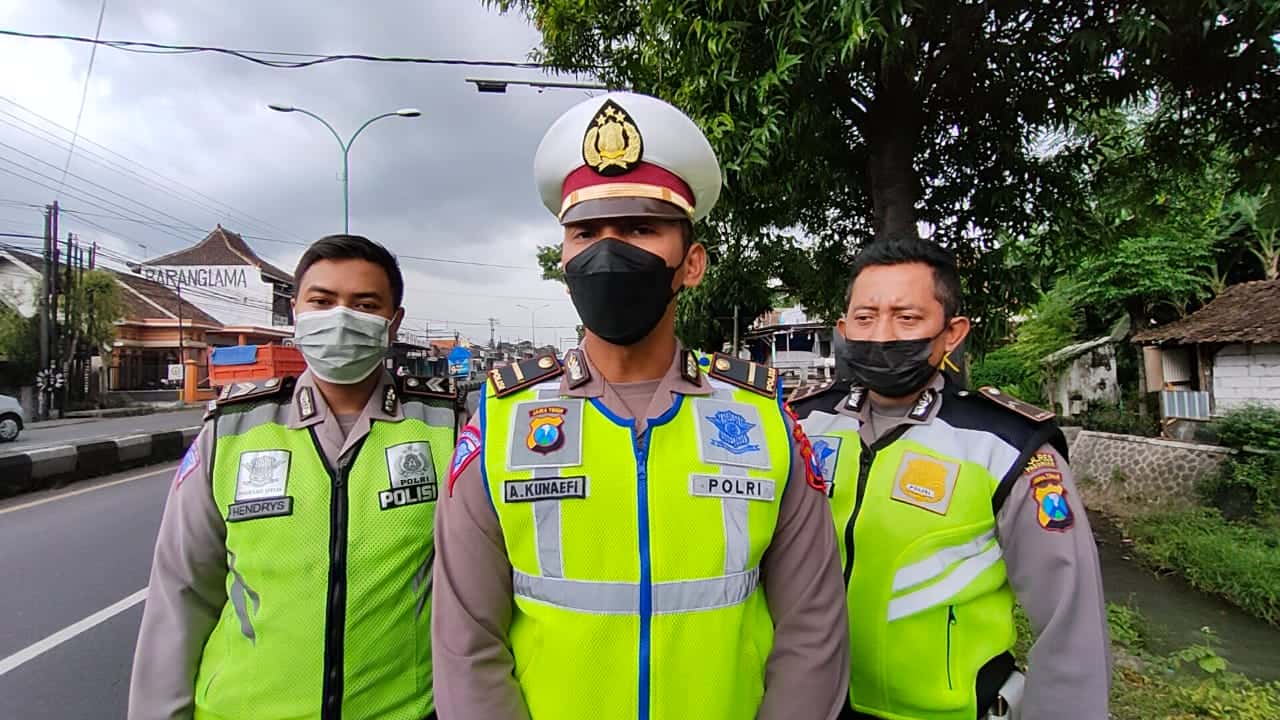 Kanit Lantas Polres Pasuruan IPDA A. Kunaefi