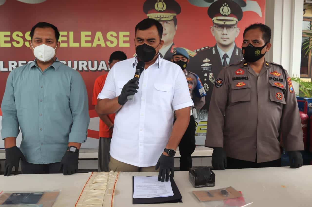Kasat Reskrim Polres Pasuruan AKP Adhi Putranto Utomo, S.i.K