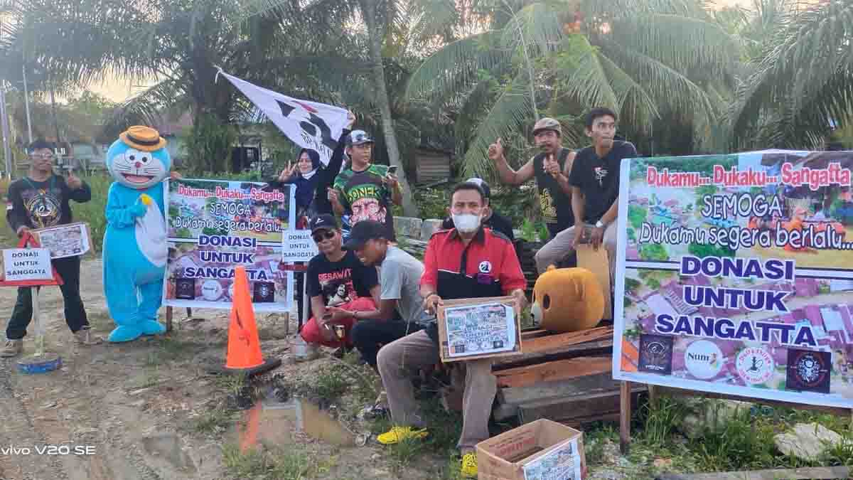 Ormas OI PPU Salurkan Donasi Melalui AJKT Untuk Korban Banjir Sangatta
