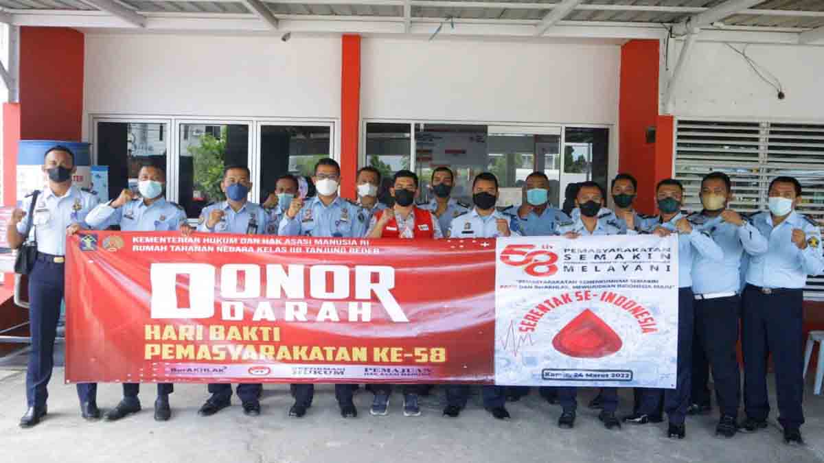 PMI Diserbu Jajaran Rutan Tanjung Redeb