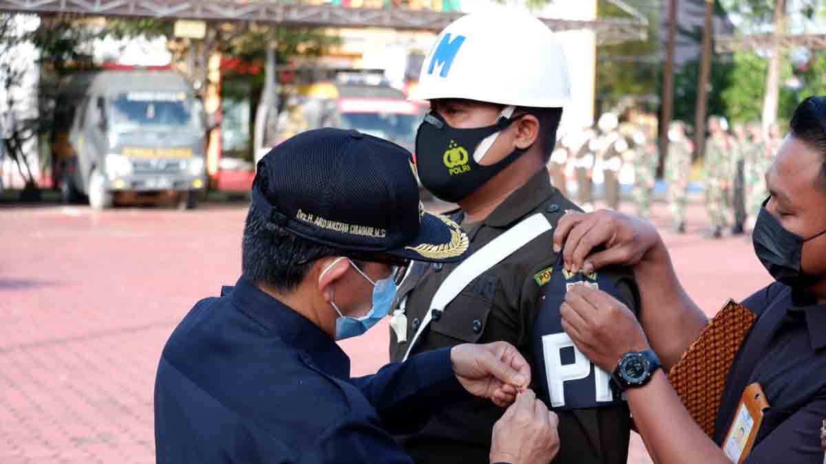 Apel Ketupat 2022, Polres Kutim Terjunkan 481 Personil Gabungan